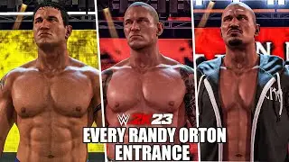 WWE 2K23 Every Randy Orton Entrance [4K 60 FPS]