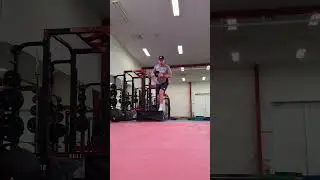 Lateral Box Hop W/plate rotation