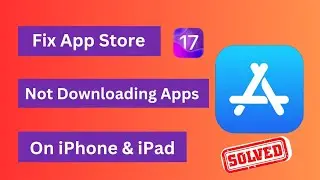 App Store Not Downloading Apps iOS 17 || App Store Not Downloading Apps iOS 16 || iPhone || 2023 ||