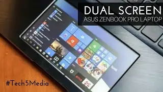 Asus ZenBook Pro (2018) - Touchscreen 5.5 LCD Trackpad - Tech5Media - Dual Screen Laptop Asus