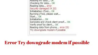 Samsung J200G NV data Eror imei write eror 100% tested sloution