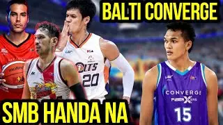 PBA UPDATES I SMB HANDA NA I CONVERGE READY NA KAY BALTAZAR
