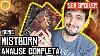 MISTBORN: Nascidos das Brumas (Brandon Sanderson) | ANÁLISE COMPLETA | Contra-Capa