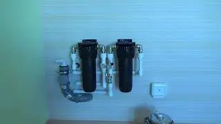 Монтаж фильтров для очистки воды!