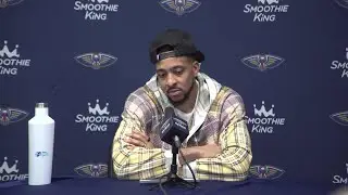 CJ McCollum on being able to control your own destiny | Pelicans vs. Magic Postgame 4/3/24