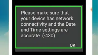Netflix Fix device has network connection and the date and time settings are accurate ( -430) issue