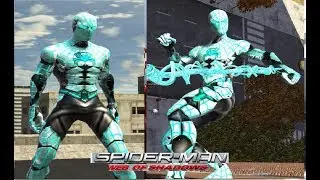 обзор на скин Neon Spider Man в Spider Man web Of Shadows