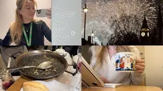 Happy New Year vlog✨ THE worst on-call night, weekend trip to Madrid, and some my fav recipes hehe