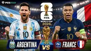 eFootball PES 21 Gameplay | Fifa World Cup 2026 Live Simulation