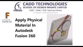 Apply Physical Material In Autodesk Fusion 360