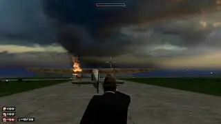 Mafia (2002) but I down the plane with a revolver