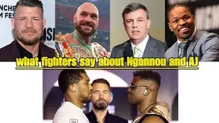 WHAT FIGHTERS SAY ABOUT FRANCIS NGANNOU Vs  ANTHONY JOSHUA. Predictions