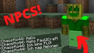 So erstellst DU NPCs wie Chaosflo44 in Minecraft | Modvorstellung