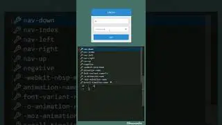 Create a Simple Login Form with HTML & CSS