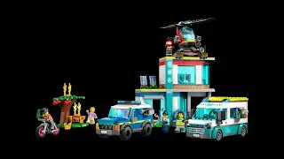 LEGO Emergency creator powered🚡🚠🛩🏁 Vehicles👮👮👮 HQ