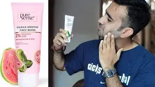Pure Sense ⭐ Guava Groove 💥Face Wash 💥 2%Salicylic Acid🥝🫐 Pomegranate & 🥝 kiwi#facewash
