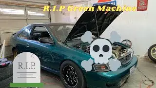 Nissan 200SX SE-R Turbo VS Neon SRT-4 II And The Green Machine Blew Up