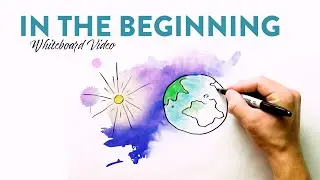 IN THE BEGINNING Whiteboard Drawing (lone) | Keilen Corner