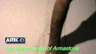 Astec Paints application technique for Armastone-T
