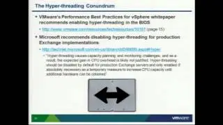 VMworld 2011: bca1360 - How a Global Enterprise Virtualized Exchange 2010