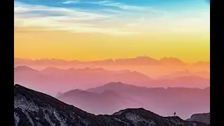 How to make a landscape drawing.