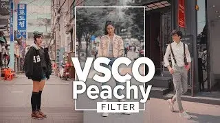How to Edit Aesthetic Peachy Filter | VSCO Tutorial