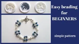 💠 How to make a bracelet at home. Learn beading -easy -fast-free💠