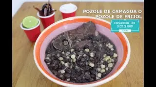 Pozole de camagua o pozole de frijol