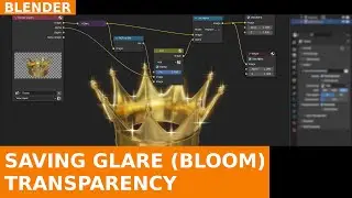 BLENDER - How to save Glare and other effects in files with transparency (PNG, ...)