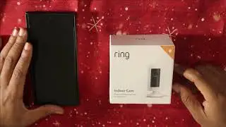 Ring Indoor Cam, Compact Plug-In HD security camera with two-way talk, Works with Alexa - White