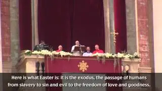 POPE FRANCIS at Easter Mass, St Peter's Basilica (part 2 of 2)