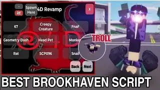 Brookhaven Script Admin FE Script Hub | ROBLOX SCRIPT