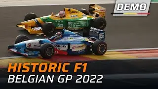 Historic Formula 1 Demo Pure Sound | Belgian Grand Prix 2022