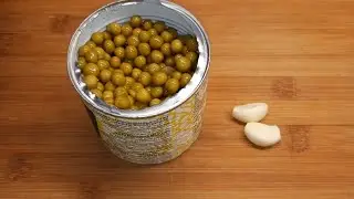 Беру БАНКУ ГОРОШКА и готовлю гениальный салат! Вкусный рецепт из простых продуктов!