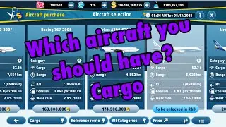 Airlines Manager | Which aircraft you should have? | Air Freighter | Tips#51