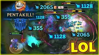 Best PENTAKILL Montage LoL FUN 2024 (Brand, Nunu, Smolder, Jax, Ivern, Fiora, Veigar) #317