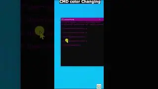 how to change cmd color  #gyansection #trending #viral #shorts