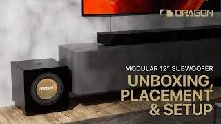 Nakamichi DRAGON Modular 12” Subwoofer Expansion Unboxing