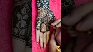 New Mehndi Design । Raj Mehandi Desigber #newmehndidesign #mehndidesign #bridalmehndidesign #shorts