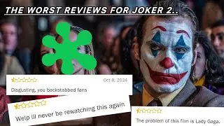 Reading the WORST Reviews for The Joker 2 Movie...