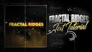 Fractal ridges text effect tutorial🔥| Alight motion| #alightmotion #alightmotiontutorials