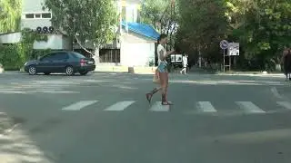 Едем с Лутугино по дороге через Лутугинский поворот на шахту Белореченская 29.08.2013 Луганская обл.