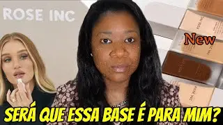 RESENHA COMPLETA DA  NOVA BASE Softlight Skin-Smoothing Liquid | Rose Inc COR 28W #roseinc