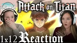 That Rage!! | ATTACK ON TITAN | Reaction 1X12
