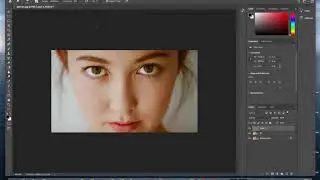 Adjusting the Portrait in Photoshop 2020