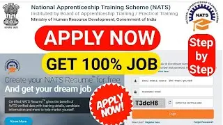 How To Apply Job Under MHRD NATS Portal | Apprenticeship Job For All Category | Stipend For NATS Job
