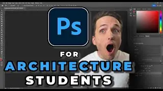 Photoshop Tip for an Architecture Student | How to Use Material ID in Photoshop 