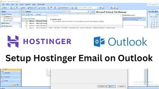 How To Set Up Hostinger Webmail Outlook Configure, Setup Hostinger Email on Outlook #hostinger #web