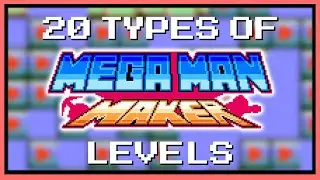 20 Types of Mega Man Maker Levels