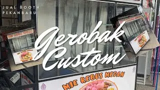 Gerobak Custom bahan ACP!